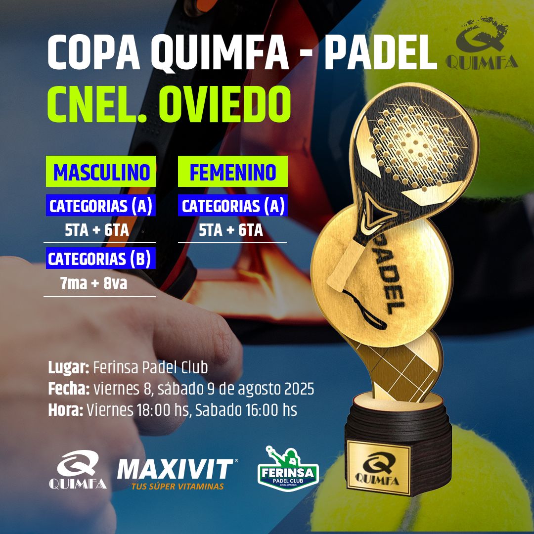 COPA QUIMFA - PADEL